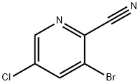 3-bromo-5-chloropyridine-2-carbonitrile